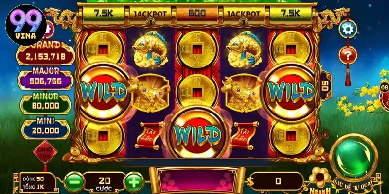 Nổ hũ Cung Hỷ Phát Tài Tận dụng bonus khi quay thưởng